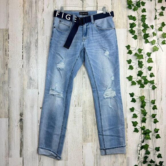 Empyre Skeletor Rush EXT Stretch Skinny Jeans sz 32 new - Picture 1 of 8